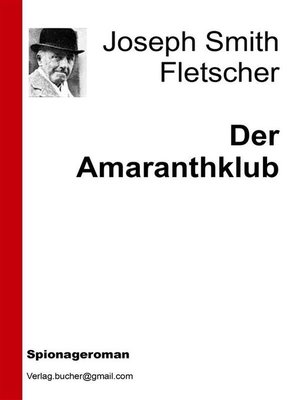 cover image of Der Amaranthklub